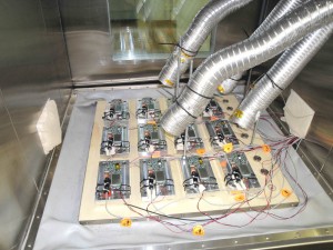 HALT Test Setup on Circuit Boards