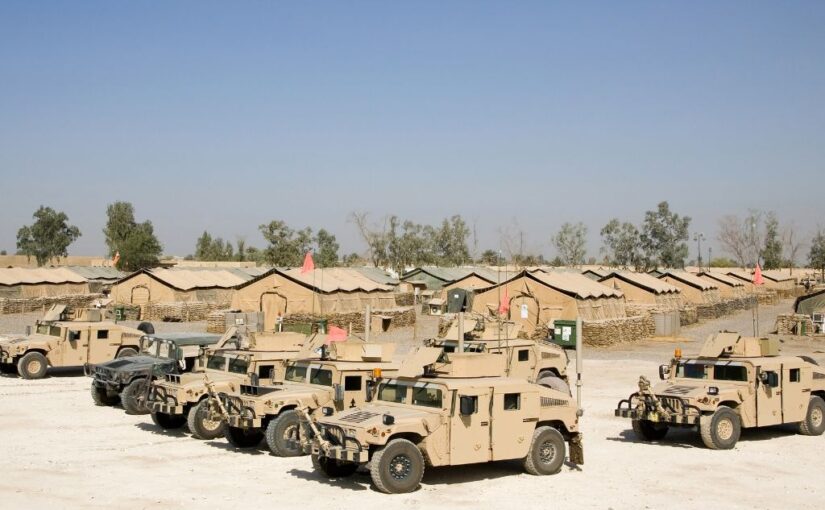 temperature testing for military vehicles in the desert